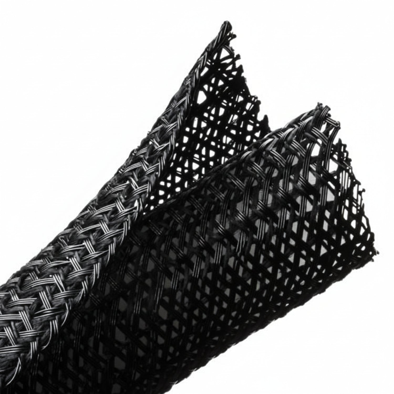 HellermannTyton 170-03145 Braided Sleeving, Split Wrap, Flame Retardan ...