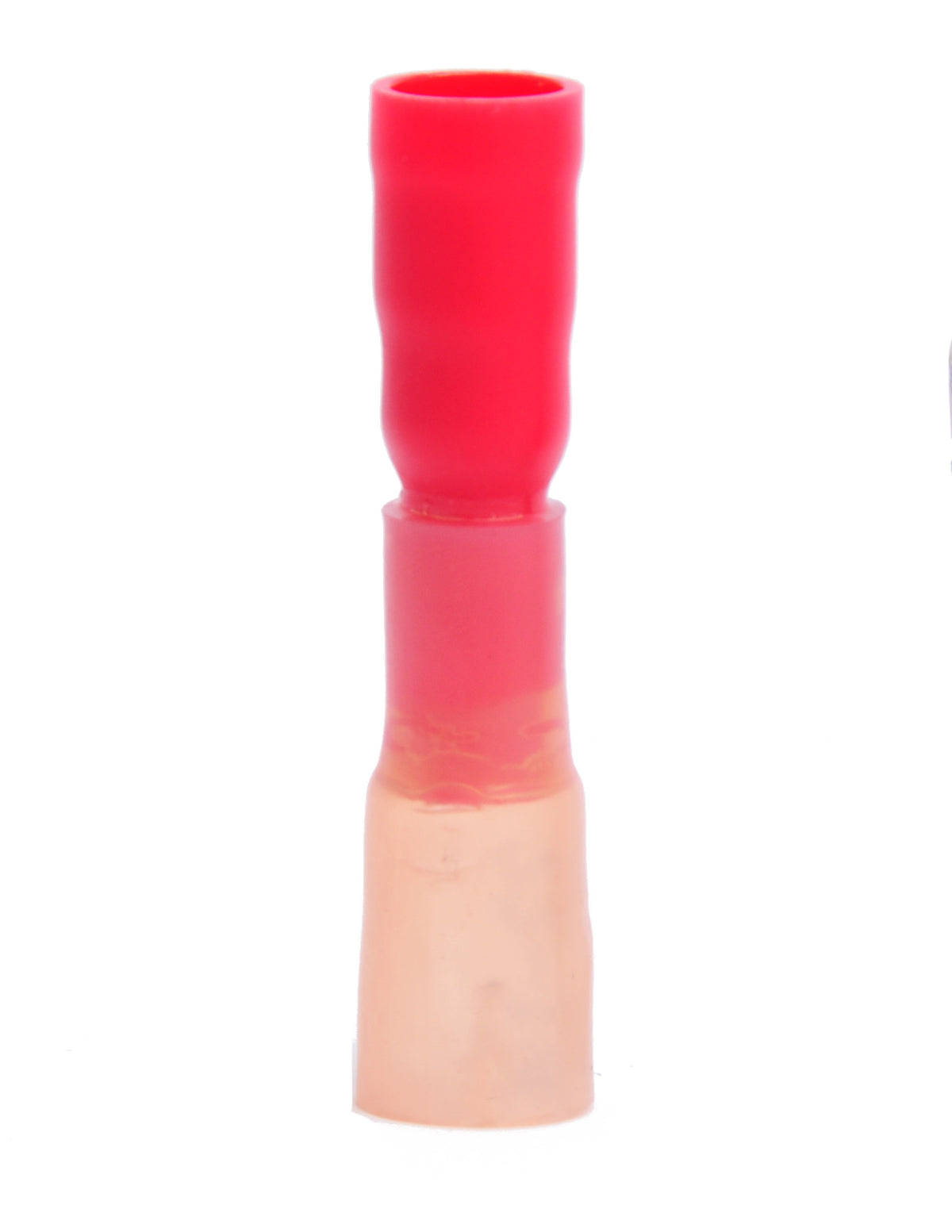 22-18 AWG Red Polyolefin Insulated Heat Shrink Bullet Connectors, 100/bag