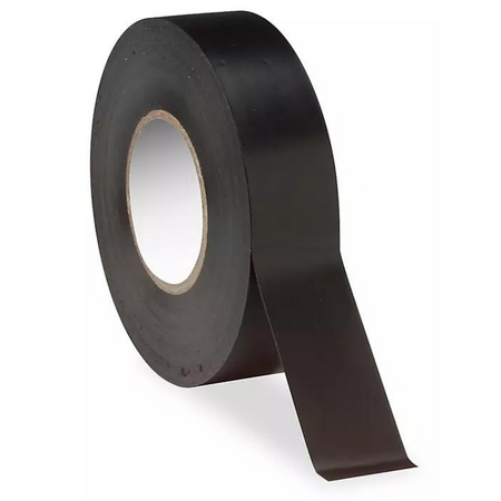 Black Vinyl Electrical Tape 3/4" x 66ft x 7 mil