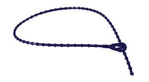 Beaded Cable Tie - Black 3