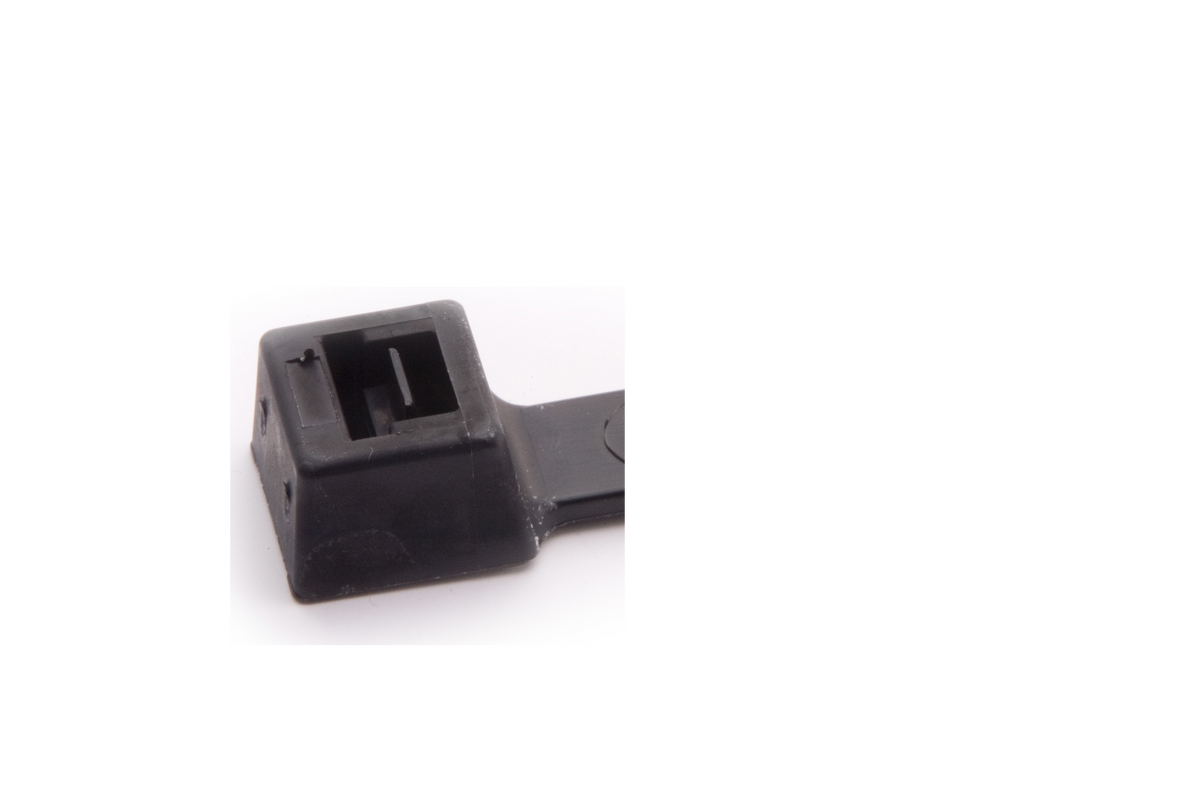 16.93" 175lb UV Black Cable Ties 100/bag Part # HD17-175-0C 3