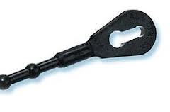 Beaded Cable Tie - Black 1