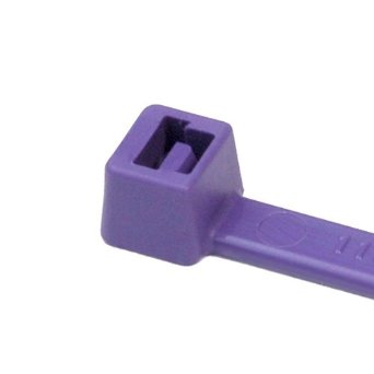 11" 50lb Purple Cable Ties 100/bag Part # C11-50-Purple 1