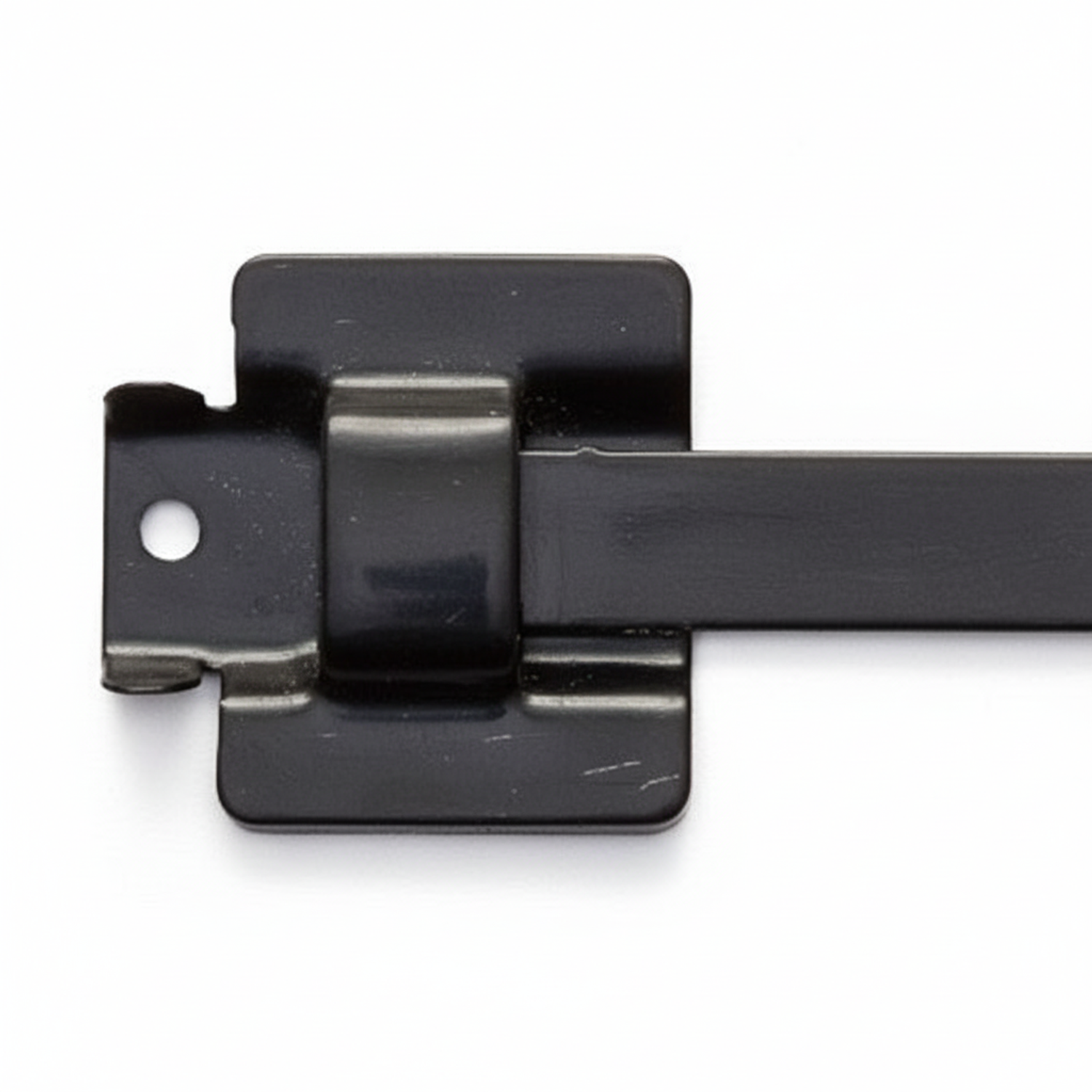 17" 450lb Heavy Duty Black PPA Coated Stainless Steel Cable Ties 100/b ...