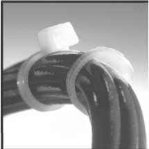 Ty-Rap® Low-Profile All-Nylon 6.6 Cable Ties
