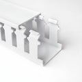 HellermannTyton 181-31007 Slotted Wall Wiring Duct, 3" X 1", Non-Adhesive, PVC, White, 120ft/Carton