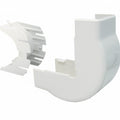 HellermannTyton TSR1FW-29-1 External Corner Cover, 3/4", 1" Bend Radius, PVC, Office White, 10/bag