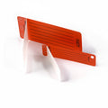 HellermannTyton CT0753X2 Self-Laminating Tag, Generic Write-On, Blank Lines, 3.0" x .75", Orange, 25/pkg