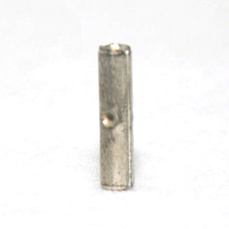 22-18 AWG Non-Insulated Bare Butted Seam Butt Connector, 100/bag