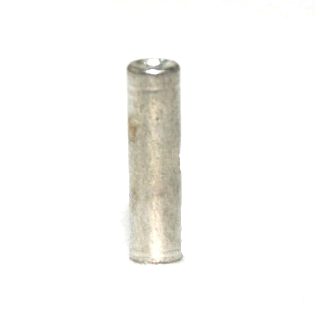12-10 AWG Non-Insulated Bare Seamless Butt Connectors, 100/bag