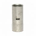 2 AWG Bare Seamless Butt Connector Non-Insulated, 100/bag