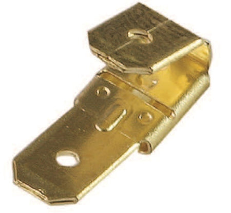 Female/Double Male Piggyback Adapter .250 Tab 100/Bag