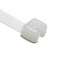 HellermannTyton 109-00134 Q Tie, 8.3" Long, 50lb Tensile Strength, PA66HS, Natural, 100/Bag
