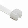 HellermannTyton 109-00138 Q Tie, 16.1" Long, 50lb Tensile Strength, PA66HS, Natural, 100/Bag