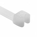 HellermannTyton 109-00140 Q Tie, 11.8" Long, 120lb Tensile Strength , PA66HS, Natural, 100/Bag