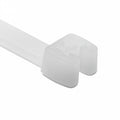 HellermannTyton 109-00144 Q Tie, 20.5" Long, 120lb Tensile Strength, PA66HS, Natural, 100/pkg