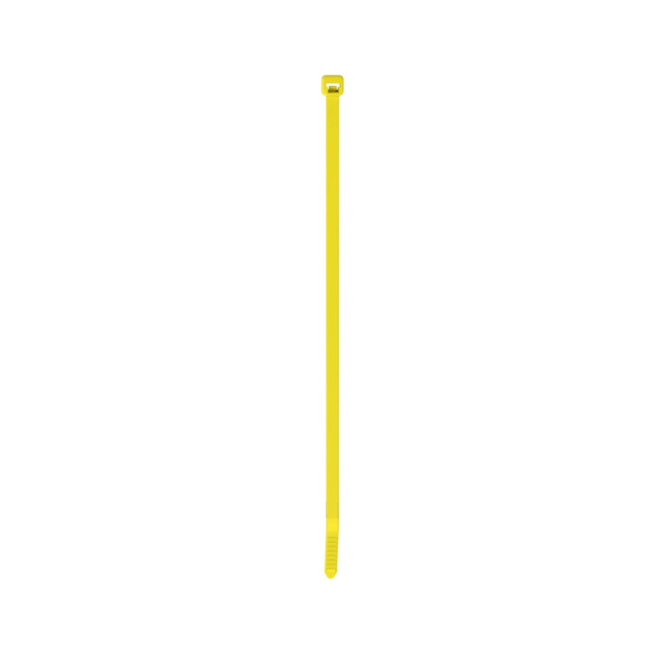 Panduit 15" 50lb. Yellow Pan-Ty® Locking Cable Ties 1000/bag Part # PLT4S-M4Y