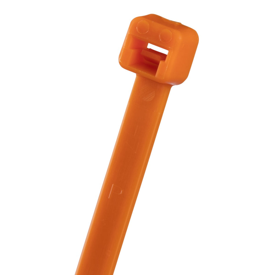 Panduit 11" 40lb. Orange Pan-Ty® Locking Cable Ties 1000/bag Part # PLT3I-M3