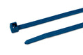 HellermannTyton 111-00831 Metal Content Tie, 15" Long, 50lb Tensile Strength, PA66MP, Blue, 100/pkg