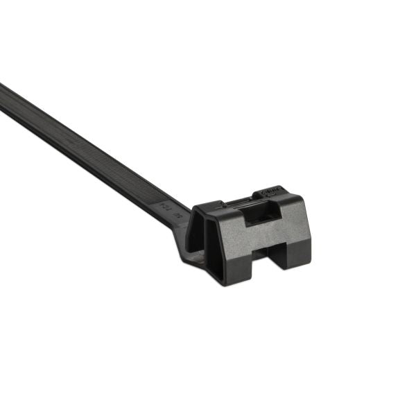 HellermannTyton 111-01671 Aerial Support Tie, 12.4", PA66HIRHSUV, Black, 500/bag