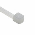 HellermannTyton T18S9C2 Standard Cable Tie, 3.3" Long, UL Rated, 18lb Tensile Strength, PA66, Natural, 100/pkg