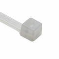 HellermannTyton T30L9C2 Standard Cable Tie, 7.8" Long, UL Rated, 30lb Tensile Strength, PA66, Natural, 100/pkg