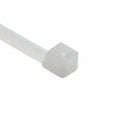 HellermannTyton T40R9M4 Standard Cable Tie, 8.3" Long, UL Rated, 40lb Tensile Strength, PA66, Natural, 1000/pkg