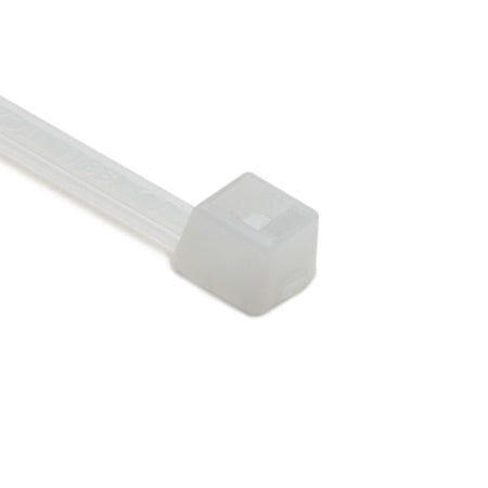 HellermannTyton T40I9M4 Standard Cable Tie, 11.6" Long, UL Rated, 40lb Tensile Strength, PA66, Natural, 1000/pkg