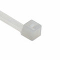 HellermannTyton T50S9C2 Standard Cable Tie, 6.3" Long, UL Rated, 50lb Tensile Strength, PA66, Natural, 100/pkg