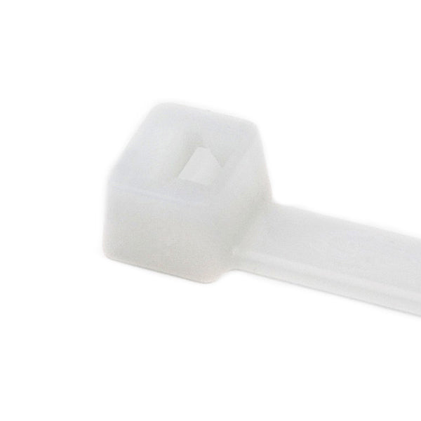 HellermannTyton T120I9H4 Heavy Duty Cable Tie, 11.8" Long, UL Rated, 120lb Tensile Strength, PA66, Natural, 500/pkg
