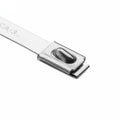 HellermannTyton MBT20H-S Stainless Steel Tie, 20.5" Long, 450lb Tensile Strength, SS304, Metal, 50/pkg