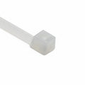 HellermannTyton T40R9C2 Standard Cable Tie, 8.3" Long, UL Rated, 40lb Tensile Strength, PA66, Natural, 100/pkg