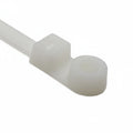 HellermannTyton T120MR9K2 Screw-Mount Cable Tie, 15.6" Long, #1/4 Screw, 4.02" Max Bundle Dia, 120lb, PA66, Natural, 50/bag
