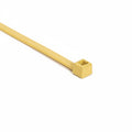 HellermannTyton 111-01168  Metal Content Tie, 15" Long, 50lb Tensile Strength, PA66MP, Yellow, 100/pkg