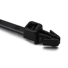 HellermannTyton T30RSF0M4 Arrowhead Push-Mount Cable Tie, 6.3