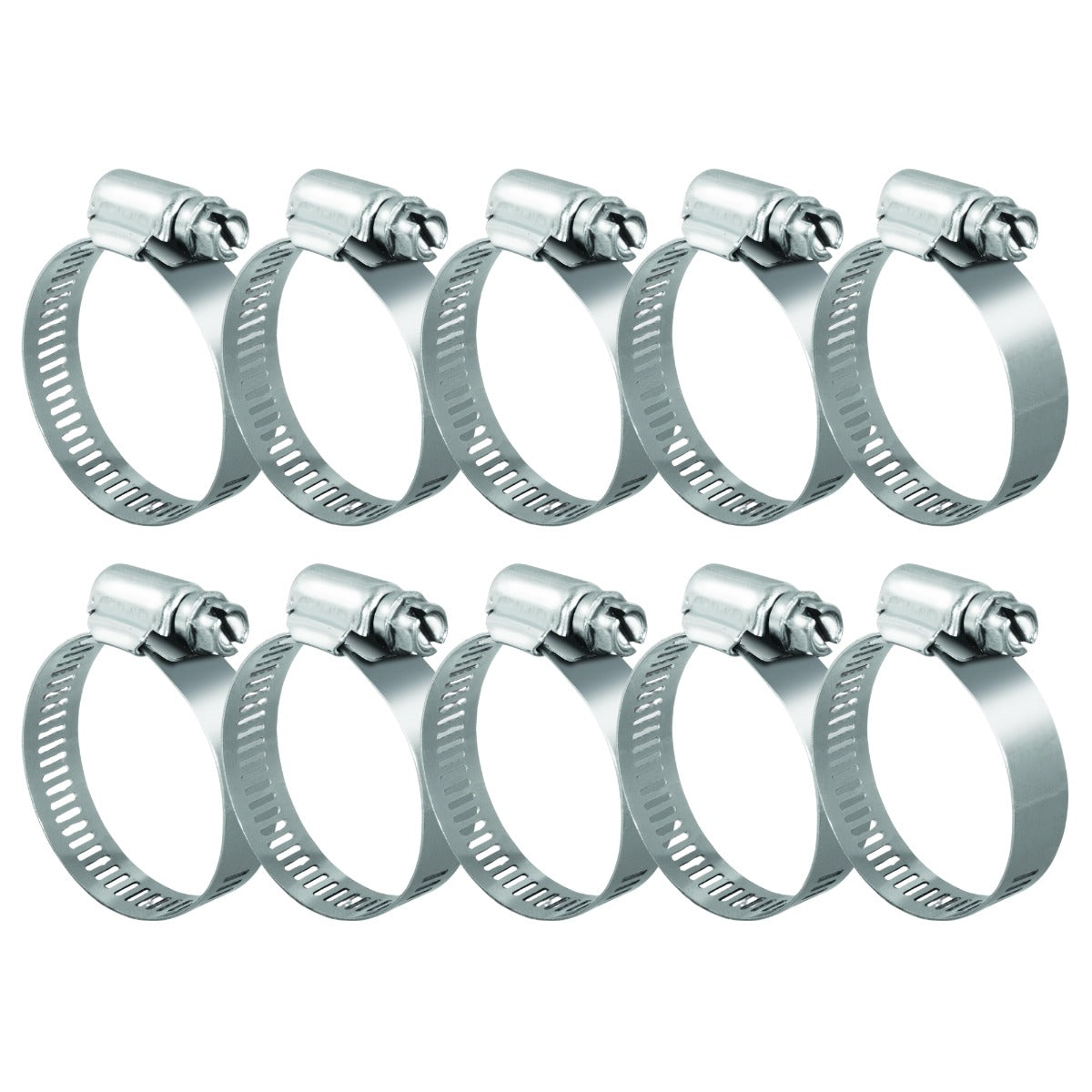#48S All Stainless Steel Hose Clamp 10/box