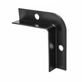 HellermannTyton 133-01477 Mini-Channel, 2.50" Long, 90-Degree Angle, Large, PPT20, Black, 1600/pkg