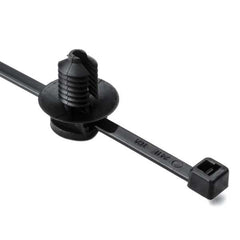 HellermannTyton 150-31090 2-Piece Cable Tie/Fir Tree Mount, 6.0