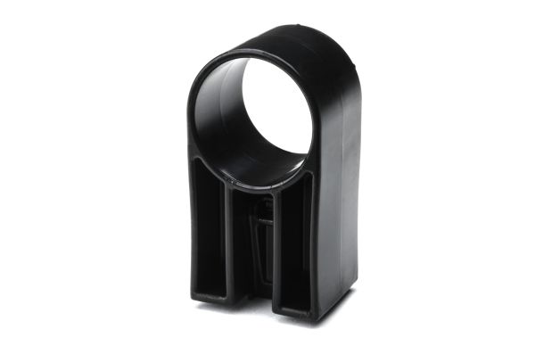 HellermannTyton 151-00006 Cable Guide Standoff, 1.0" Max Bundle Diameter, PA66HIRHSUV, Black, 250/pkg