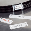 HellermannTyton IMP2.5W1.7510C2 Identification Marker Plate, 2.5" x 1.75", Nylon, White, 100/pkg
