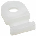 HellermannTyton MB29M4 Cable Tie Anchor Mount, .81" x .49", .193" Hole Dia, .18" Max Tie Width, PA66, Natural, 1000/pkg