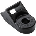 HellermannTyton HDM250HIRC2 Standard Torque Cable Tie Mount, Mtg Hole Dia. 0.25", Max Torque 115.0 in lbs, PA66HIRHSUV, Black, 100/pkg