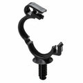 HellermannTyton 151-00621 Convoluted Tubing Clip, 0.06" Max Bundle Diameter, .02"–.50" Panel Thick, PA66HIRHS, Black, 1500/box