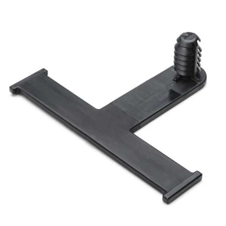 HellermannTyton 151-00629 Standoff Bundling Clip, 2.2" Long, Panel Thickness 0.03"–0.22", PA66HIRHS, Black, 3000/box