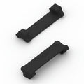 HellermannTyton 151-01530 Ratchet P-Clamp Size A Soft Insert, Thermoplastic Elastomer, 100/bag
