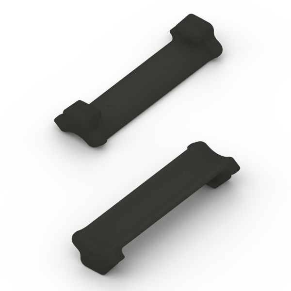 HellermannTyton 151-01530 Ratchet P-Clamp Size A Soft Insert, Thermoplastic Elastomer, 100/bag