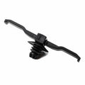 HellermannTyton 151-02901 Bundling Clip with Fir Tree, 2.1" Long, 0.02 - 0.08" Panel Thickness, PA66, Black, 500/pkg