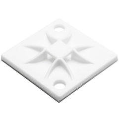 HellermannTyton 151-10905 Q Tie Mount with Adhesive, 1.2