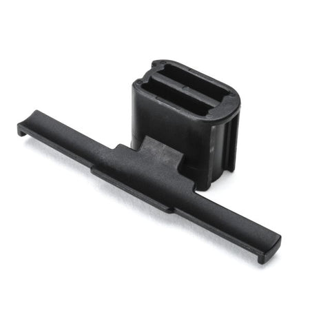 HellermannTyton 151-26101 Standoff Stud Mount Tape Clip Long 2.05" Weld Stud Mnt .2" PA66HS Black 500/pkg