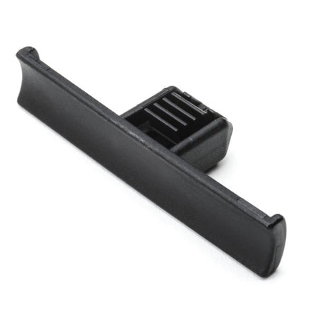 HellermannTyton 155-16301 Bundling Clip w/Oval Fir Tree, 1.6" Long, 0.02 - 0.10" Panel Thickness, PA66HIRHS, Bk, 1000/pkg